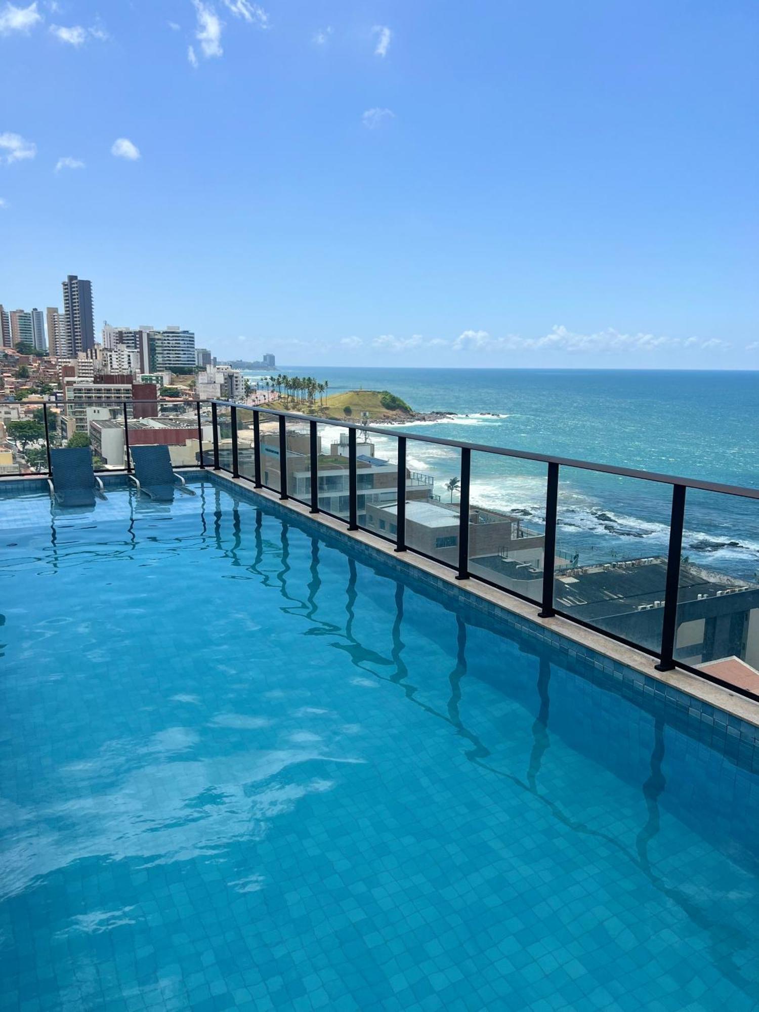 Ferienwohnung Lindo Flat No Farol Da Barra Salvador da Bahia Exterior foto